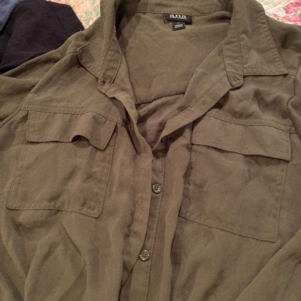 Long sleeve button up